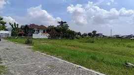 TANAH JOGJA DIJUAL, SHM Pekarangan Siap Bangun, View Sawah