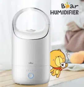 jual alat penjaga kelembapan udara ruangan murah humidifier bear 3 L