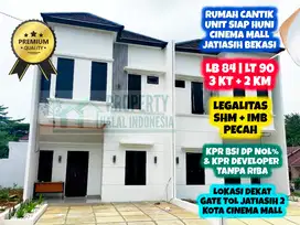 Rumah Modern Baru Siap Huni Dekat Cinema Mall Jatiasih KPR BSI DP NOL
