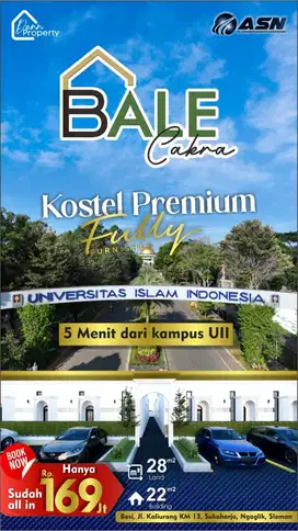 Kost Exclusive Bale Cakra di Yogyakarta