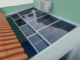 Kanopi sleding atap solarflat