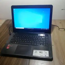 Laptop Asus X454Y AMD A8-7410 Ram 4gb HDD Hardisk 500gb Bekas Preloved