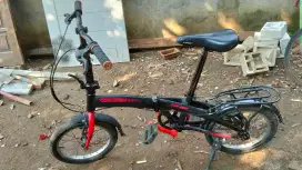Sepeda lipat UK 16 siap pakai cijantung jakarta timur