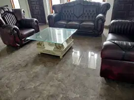 Sofa set 3 seater + meja