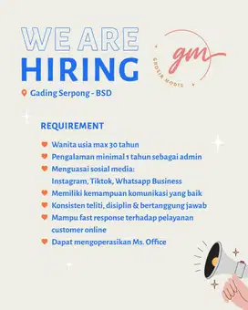 Social Media Admin - Grosir Modis