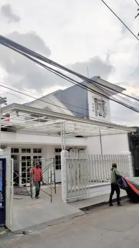 Kanopi Pintu besi Tangga putar