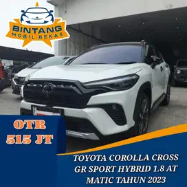TOYOTA COROLLA CROSS GR SPORT HYBRID 1.8 AT MATIC 1800 CC TAHUN 2023