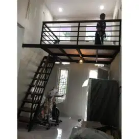 Mezzanine dak besi ruang tambah
