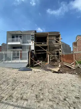 Rumah minimalis modern udara sejuk view kota bandung