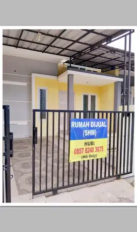 Dijual cepat rumah dalam cluster : Cimuning Royal Residence.