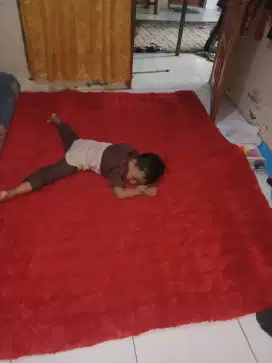 Kasur lantai bulu isi kapuk