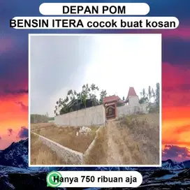 Tanah siap bangun LOKASI SANGAT STRATEGIS SEKALI dekat Kampus ITERA