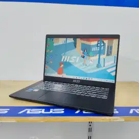 JUAL Laptop Second MSI MODERN 14  Core i5 - 1235U (8 GB / SSD 512 GB)