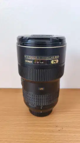 lensa nikon Nikkor 16-35mm f4 g ed vr f mount not 17-55 or 17-35
