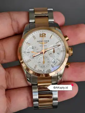 Longines Conquest Classic Chrono Gold