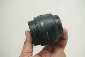 CANON EF 50mm F1.8 II Lensa Fix DSLR EOS 50 1.8