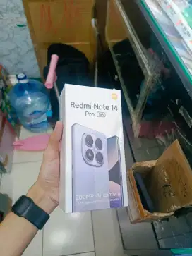 Redmi Note 14 Pro 5G ram 8/256gb New segel garansi resmi bisa TT