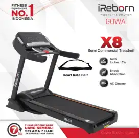 Treadmill Commercial Elektrik IReborn X8 Alat fitness Treadmill