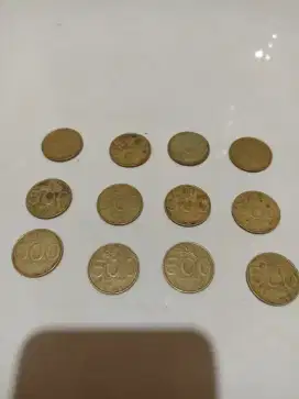 Uang koin 500 Indonesia gambar melati