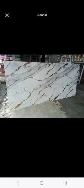 Wallpaper marmer interior rumah