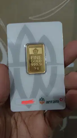 Jual Logam Mulia Emas ANTAM 5 gr
