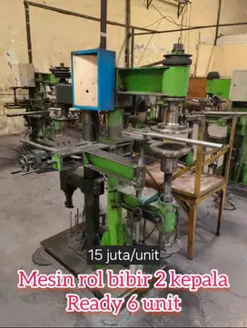 Jual mesin roll bibir 2 kepala