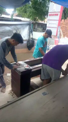 Jasa cat melamine, duco, plistur dan renovasi rumah