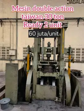 Jual mesin press double action 30 ton