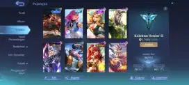 Akun MLBB kolektor ternama skin banyak
