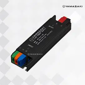 Yamasaki Power Supply Trafo Adaptor Power Supply Slim Black 12V 10A