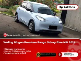 [ LOW KM 5RB ] Wuling Binguo Premium Range Galaxy Blue 2024/2025