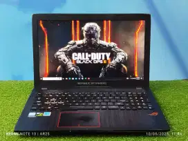 JUAL CEPAT LAPTOP GAMING ASUS ROG GL553VD MULUS RAM 16 GB