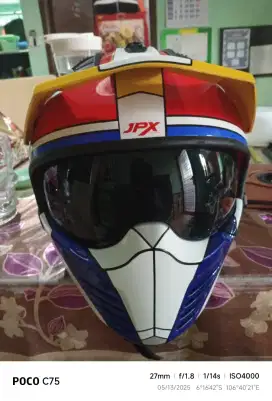 Helm JPX MX 726R Size L