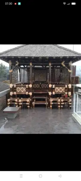 Gajebo minimalis