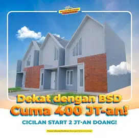 Cluster Scandinavian 4 Menit Dari Stasiun Hanya 400 Juta-an