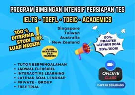 Bimbingan Belajar Bahasa Inggris Online Berpengalaman