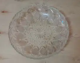 Piring Kristal Jadul Size Jumbo