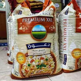Beras Basmati Daawat Premium XXL kemasan 25kg