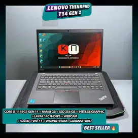 Lenovo Thinkpad T14 Gen2 Core i5 1145G7 gen11 Ram16/256GB 14inch