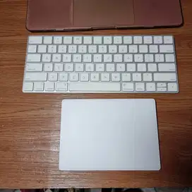 Apple Magic Trackpad 2 dan magic keyboard 2, normal dan cukup mulus