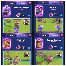 Clash Royale lvl 15 Evo Card Guild Leader Nt coc mobile legends dota