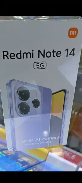 Xiaomi redmi note 14 5G 512gb ram 12gb dan8/256 resmi