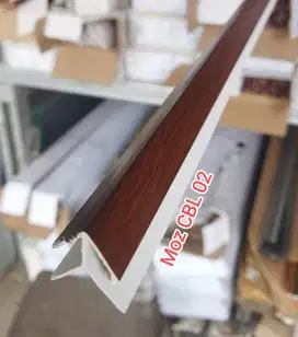 Lis Plafon PVC Laminated Doff Series | Panjang 4 m | Lebar 4 cm