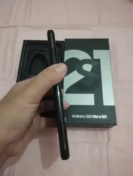 jual hp samsung s21 ultra 5G, ram 12/256 fullset sein.