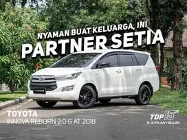 TDP 15JUTA FREE GARANSI MESIN KIJANG INNOVA G AT 2018 PUTIH MOBCARS