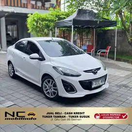 [ Angsuran 2 Jutaan ] MAZDA 2 R Sedan 2012 PUTIH
