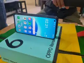 Oppo reno 6 ram 8 /128 gb mulus no minus lengkap