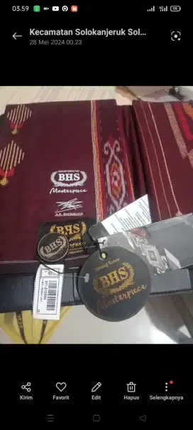 Jual sarung BHS masterpiece