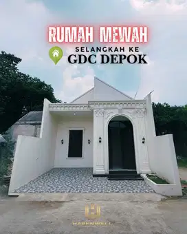Rumah Cluster satu lantai, Dekat GDC Depok.