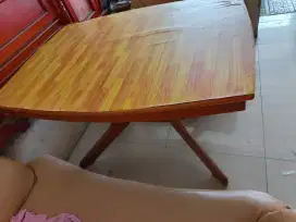 Jual meja kayu. Kondisi 80%